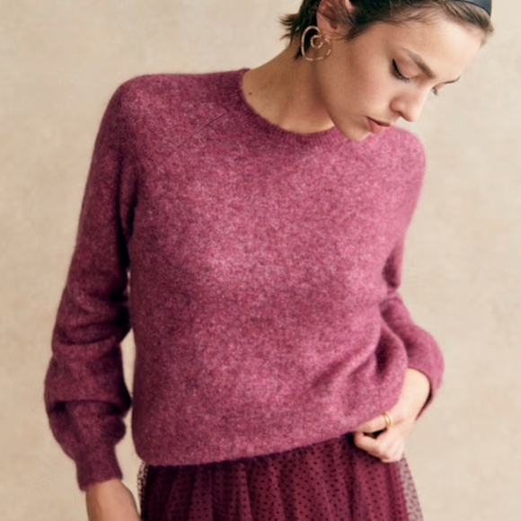 Sézane Louisa Jumper in Figue -- M -- EUC - Picture 3 of 9